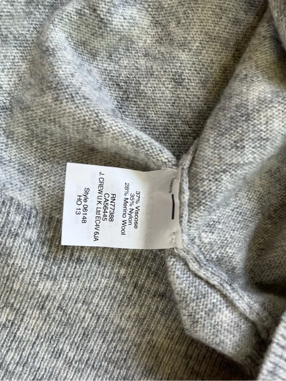 J.Crew Pear Sweater Small Wool blend lightweight classic